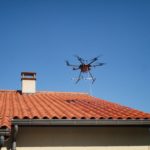 Entretien toiture par drone
