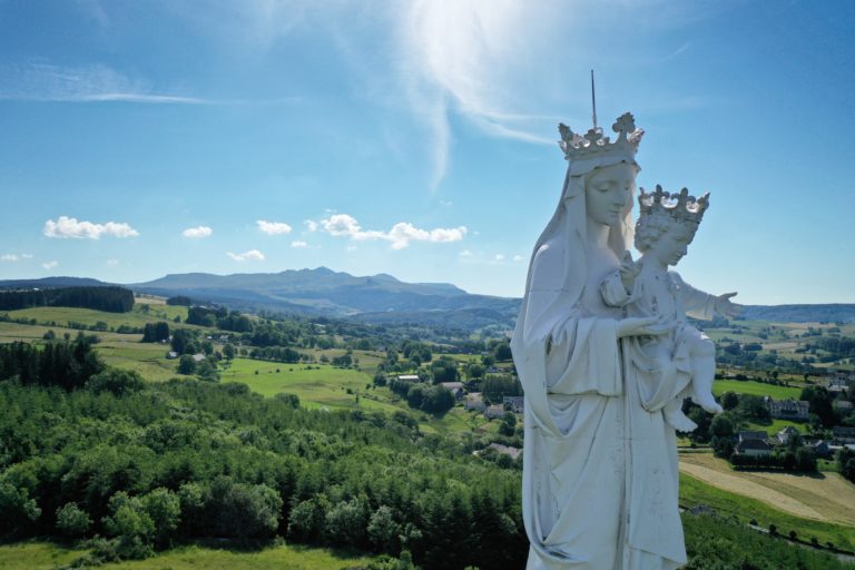 Prise de vue aérienne - paysage Auvergne